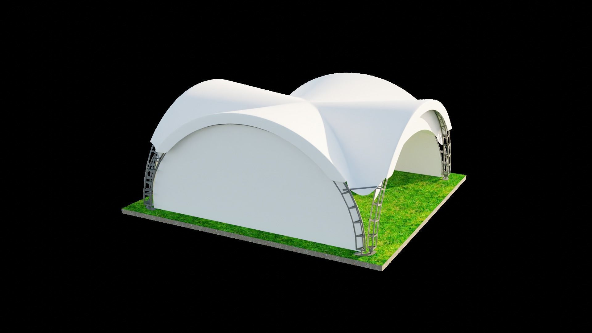ARCH TENT 3D model_9