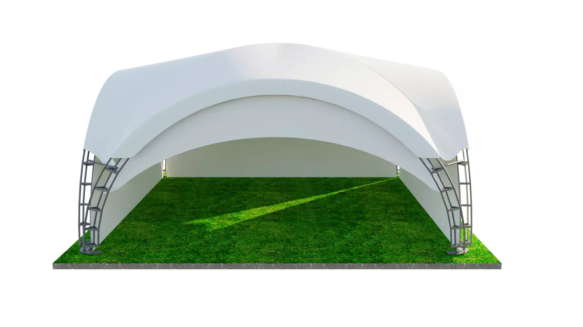 ARCH TENT dune 3D model_0