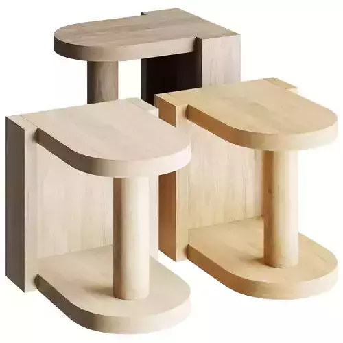 Trianon Side Table 3D model