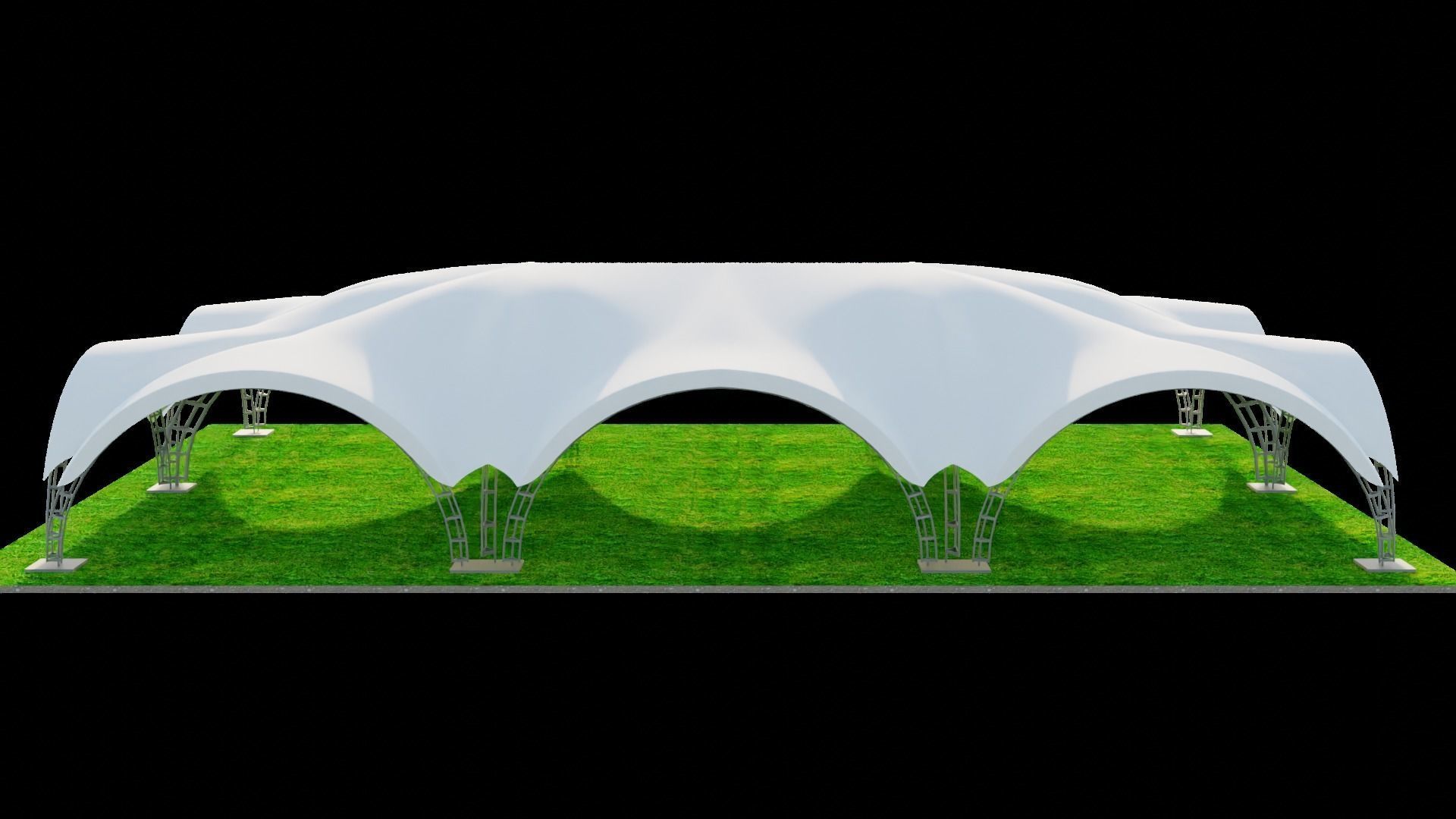 arch ten  30x30 3D model_2