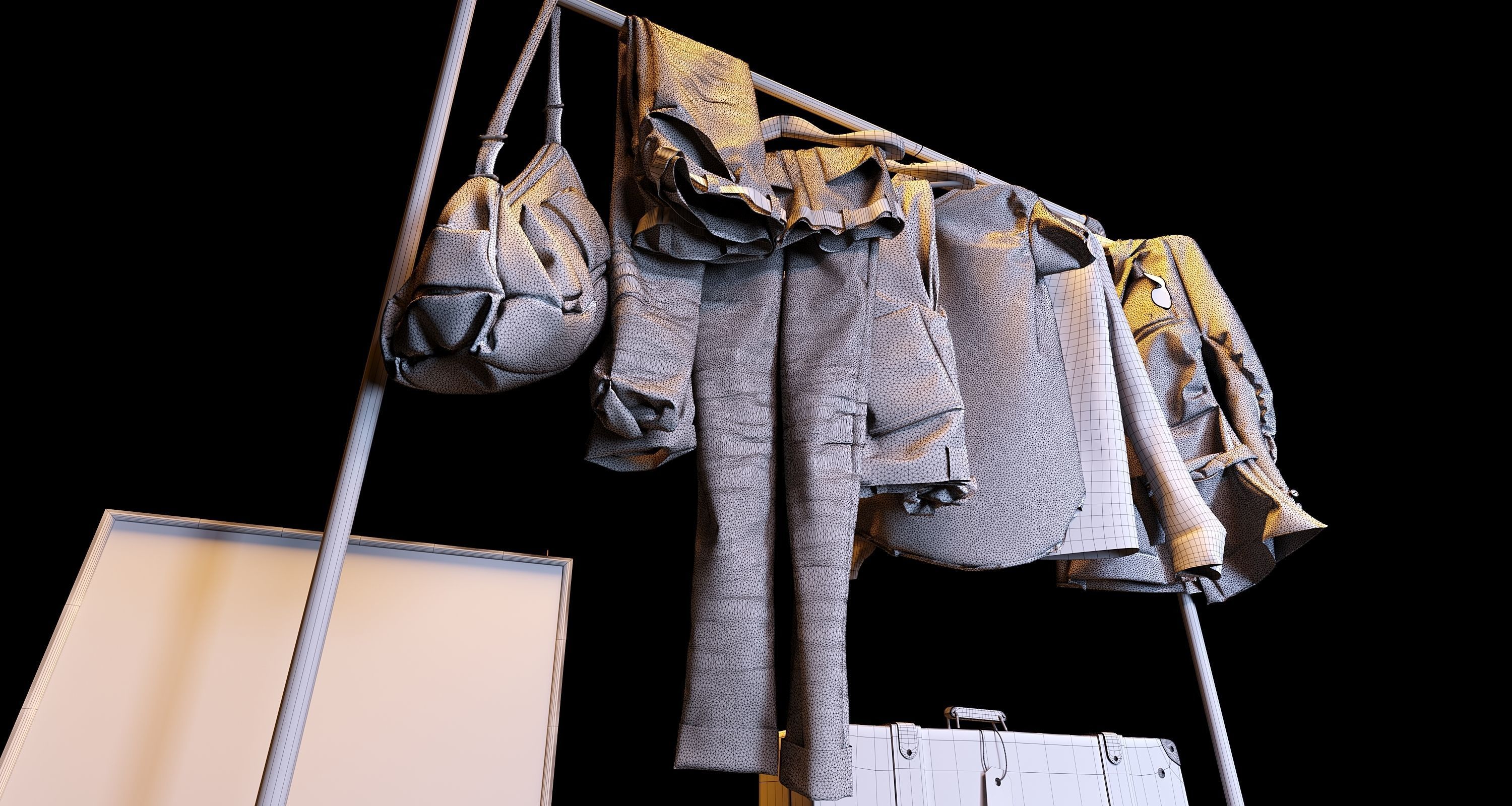  Clothing set for men 3D model_5