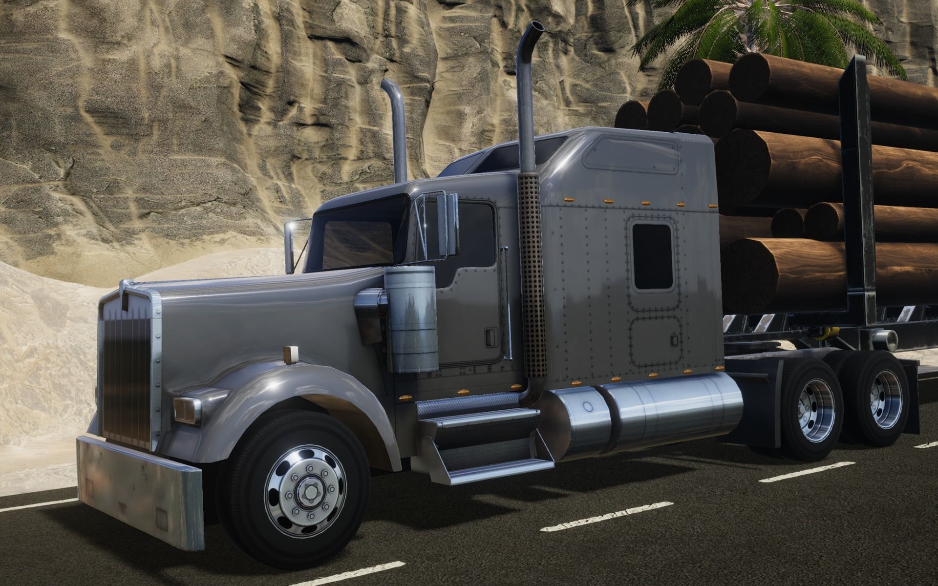 American Truck 9 and upgrades - Mobile Asset Low-poly 3D model Low-poly 3D model_9