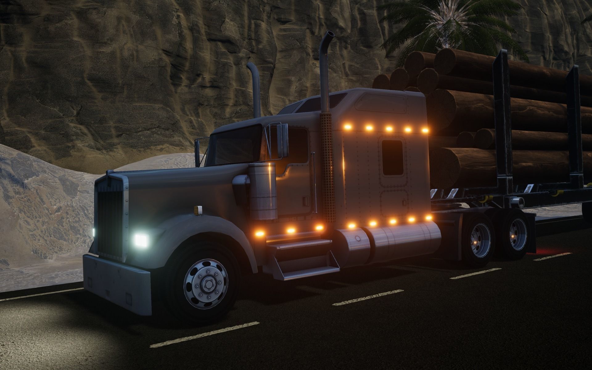 American Truck 9 and upgrades - Mobile Asset Low-poly 3D model Low-poly 3D model_17