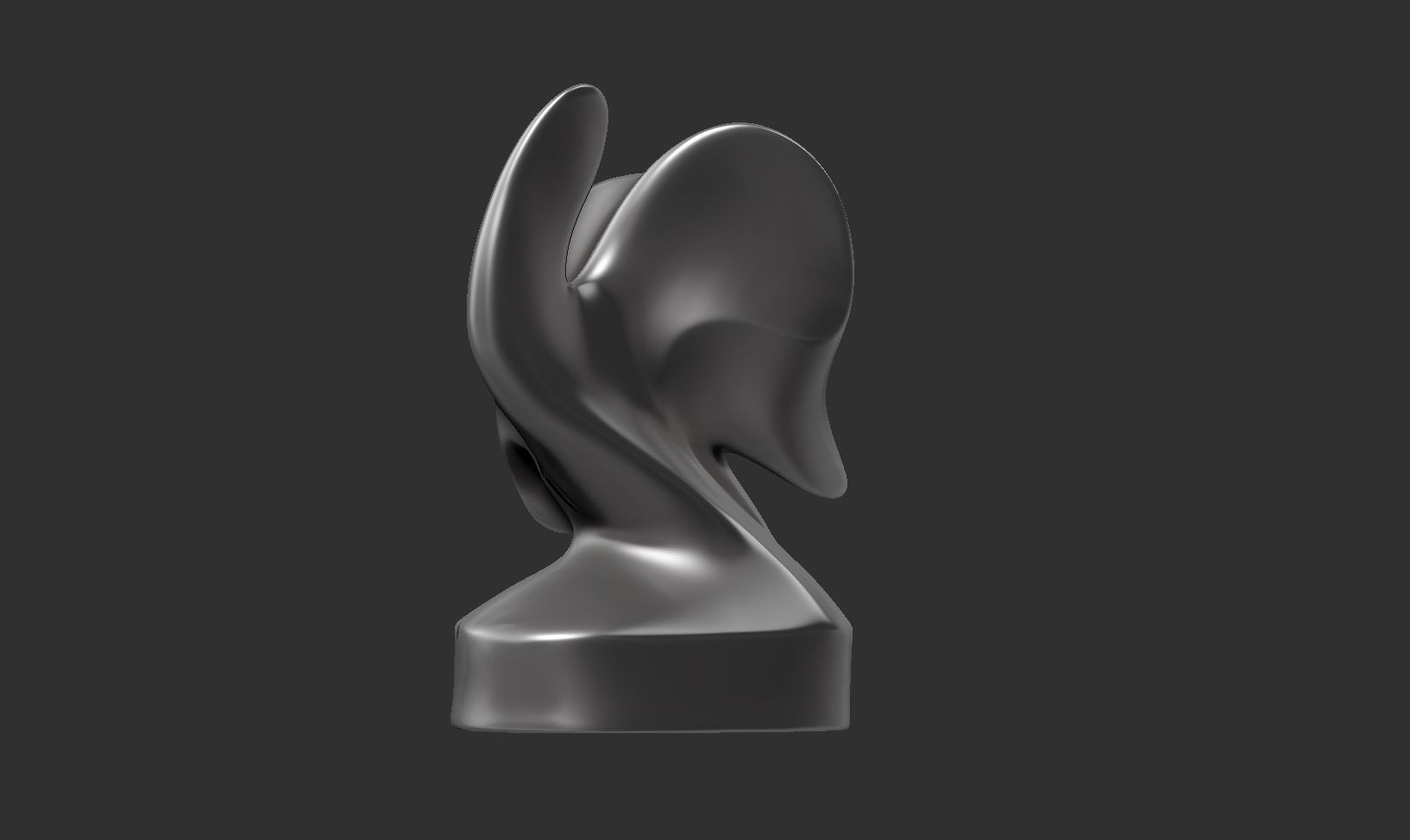 Conceptual sculpture 17 3D print model_2