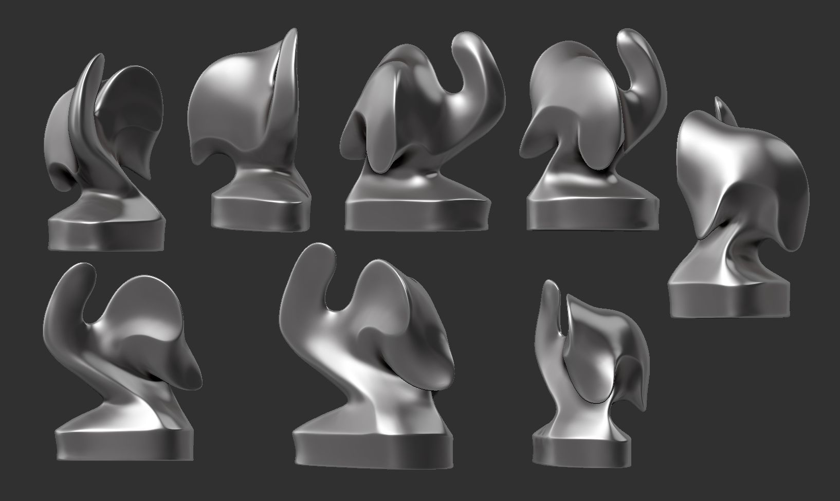 Conceptual sculpture 17 3D print model_12
