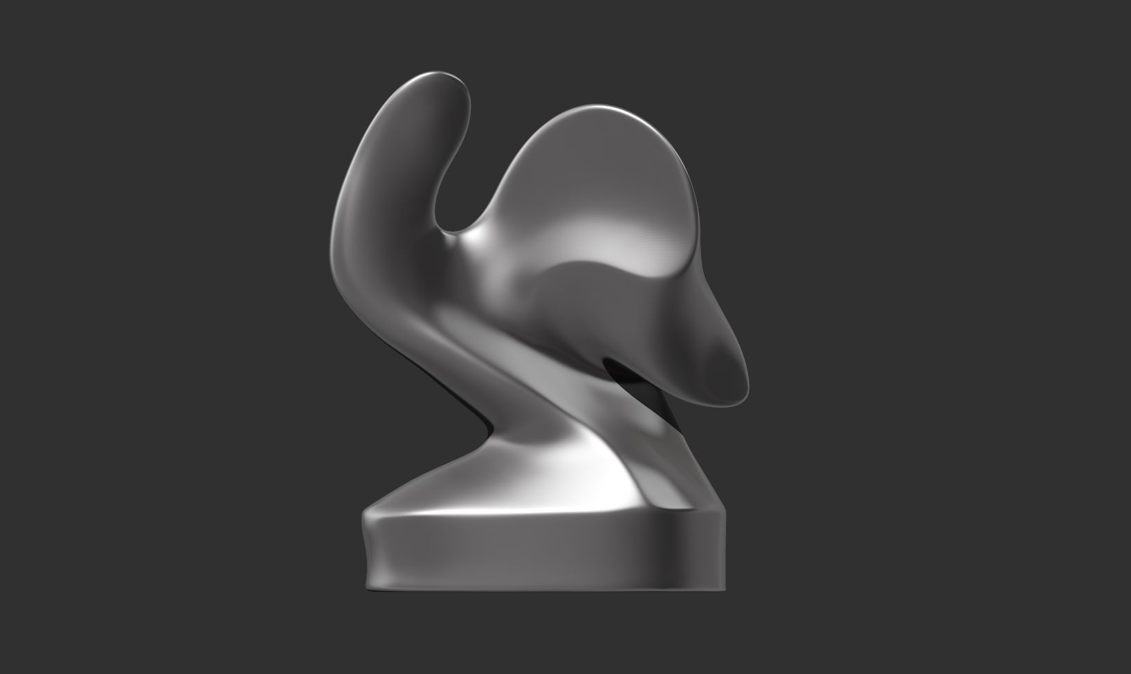 Conceptual sculpture 17 3D print model_1
