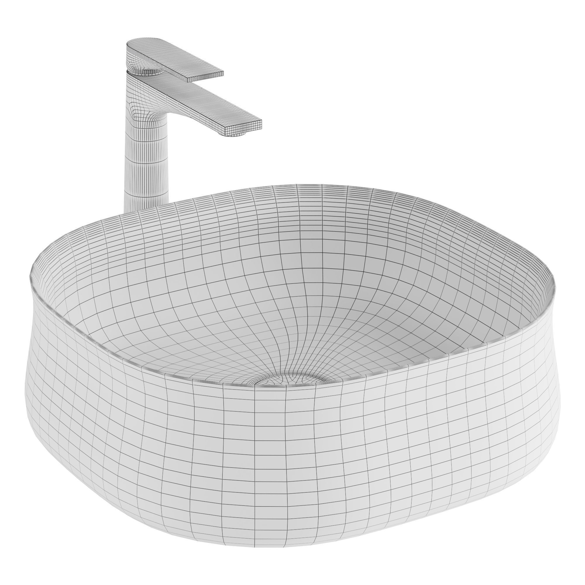 Duravit ZENCHA Sink 3D model_3