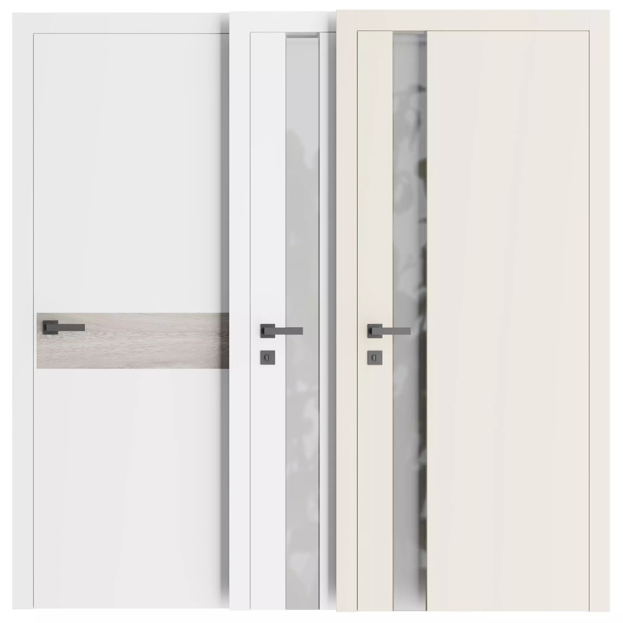 Interior doors 020 3D model