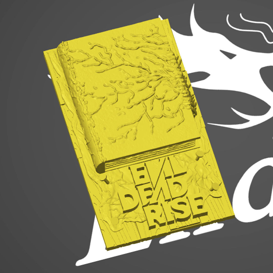 Evil Dead Rise Necronomicon 3D model_2