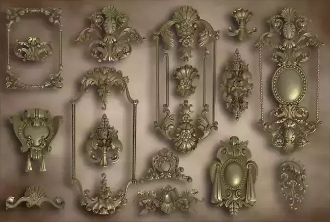 Ornamental Vol 06 3D model