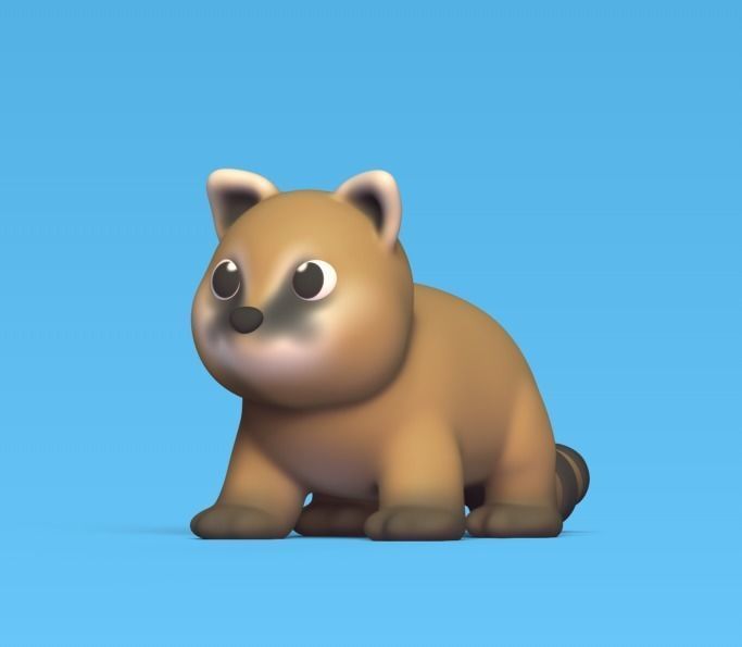 Coati 3D print model_1