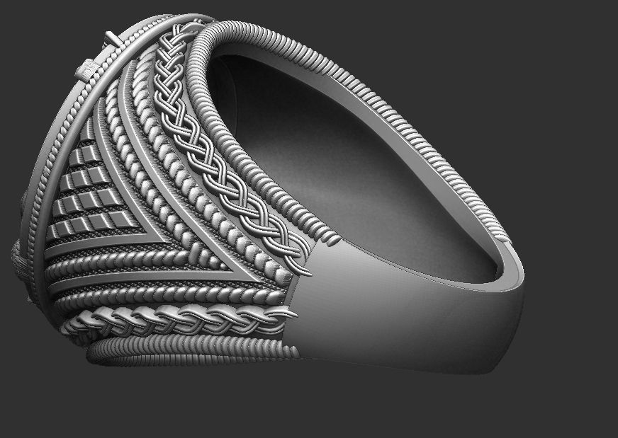 Saint George Ring - Sao Jorge 3D print model_9