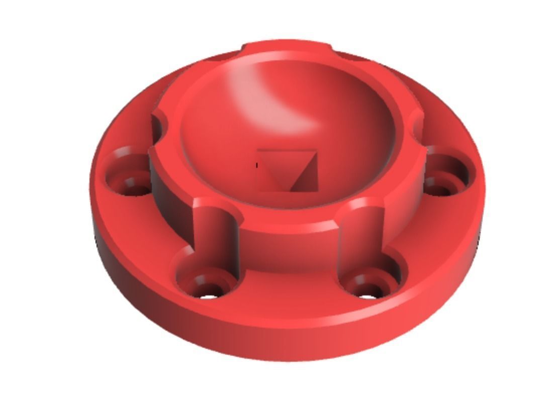 Rounded Door Stopper 3D print model_9