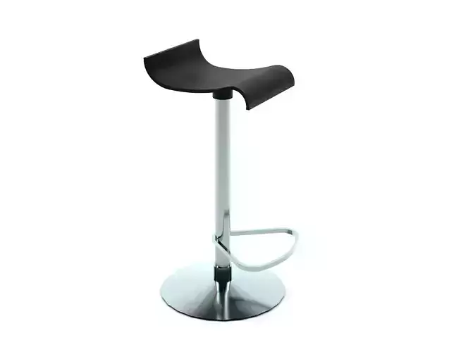 Bar stool PEC Low-poly 3D model