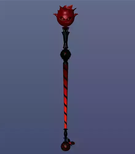 Friar Rush  Staff STL 3D print model