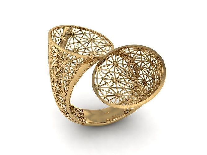 Rings 3D model 3D printable | CGTrader
