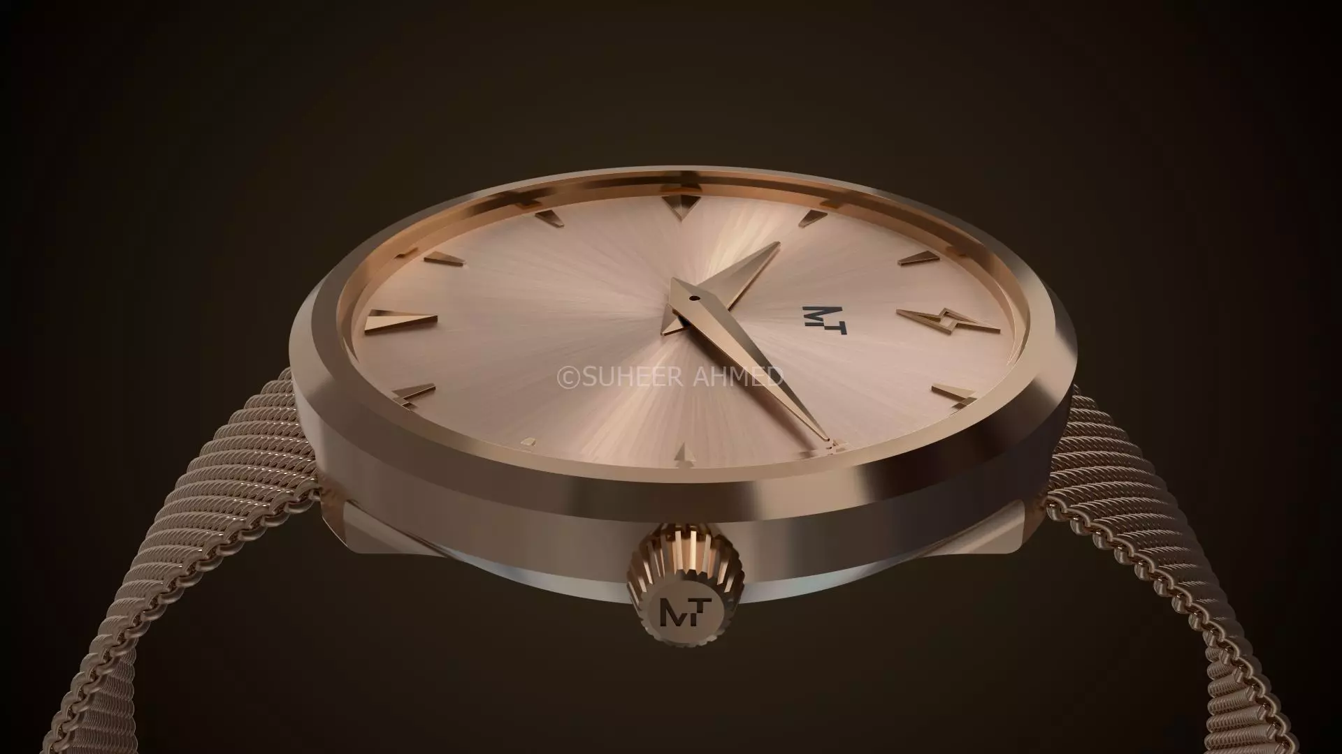 MT - Watch 3d model 3D model_0