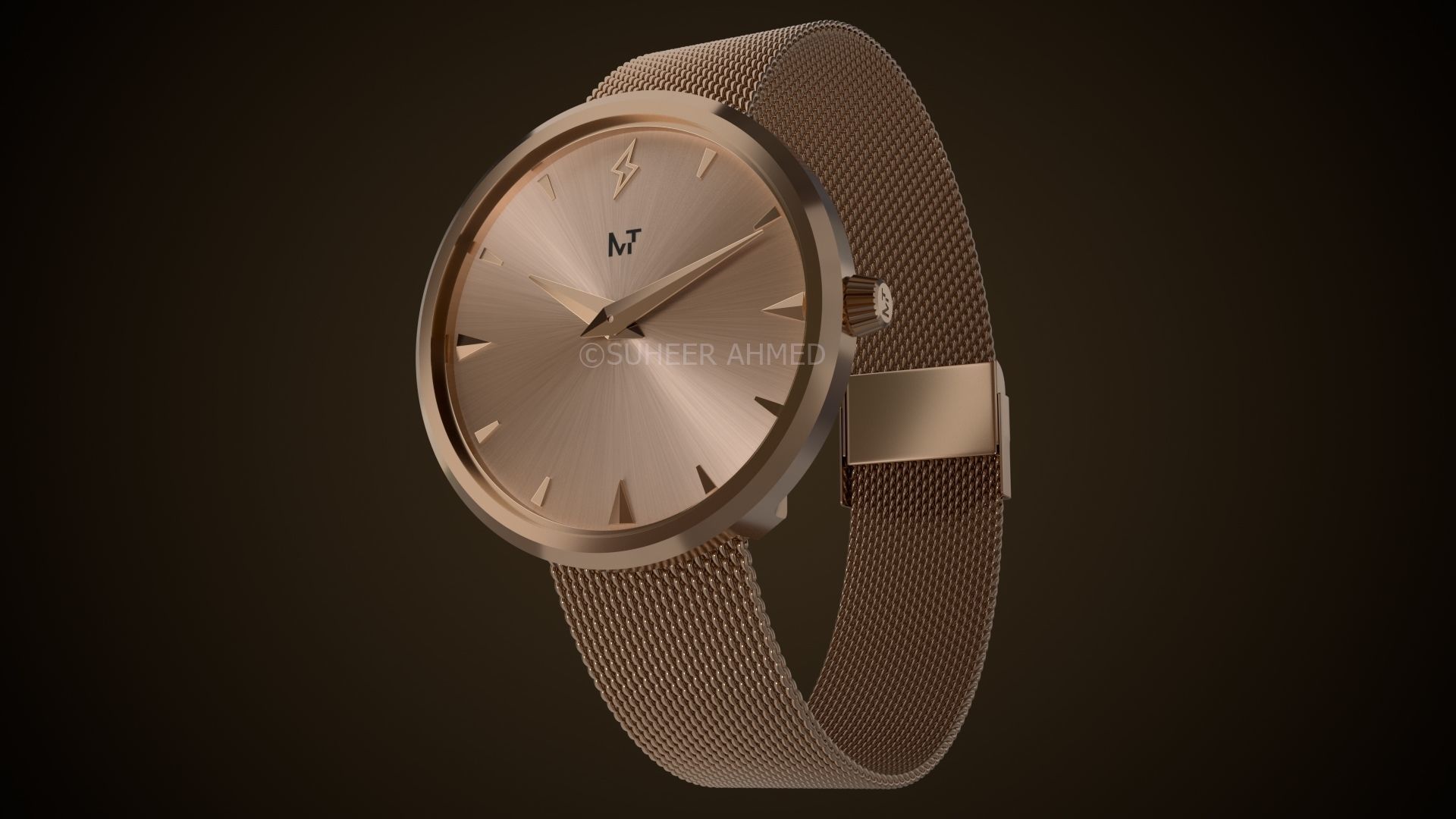 MT - Watch 3d model 3D model_1