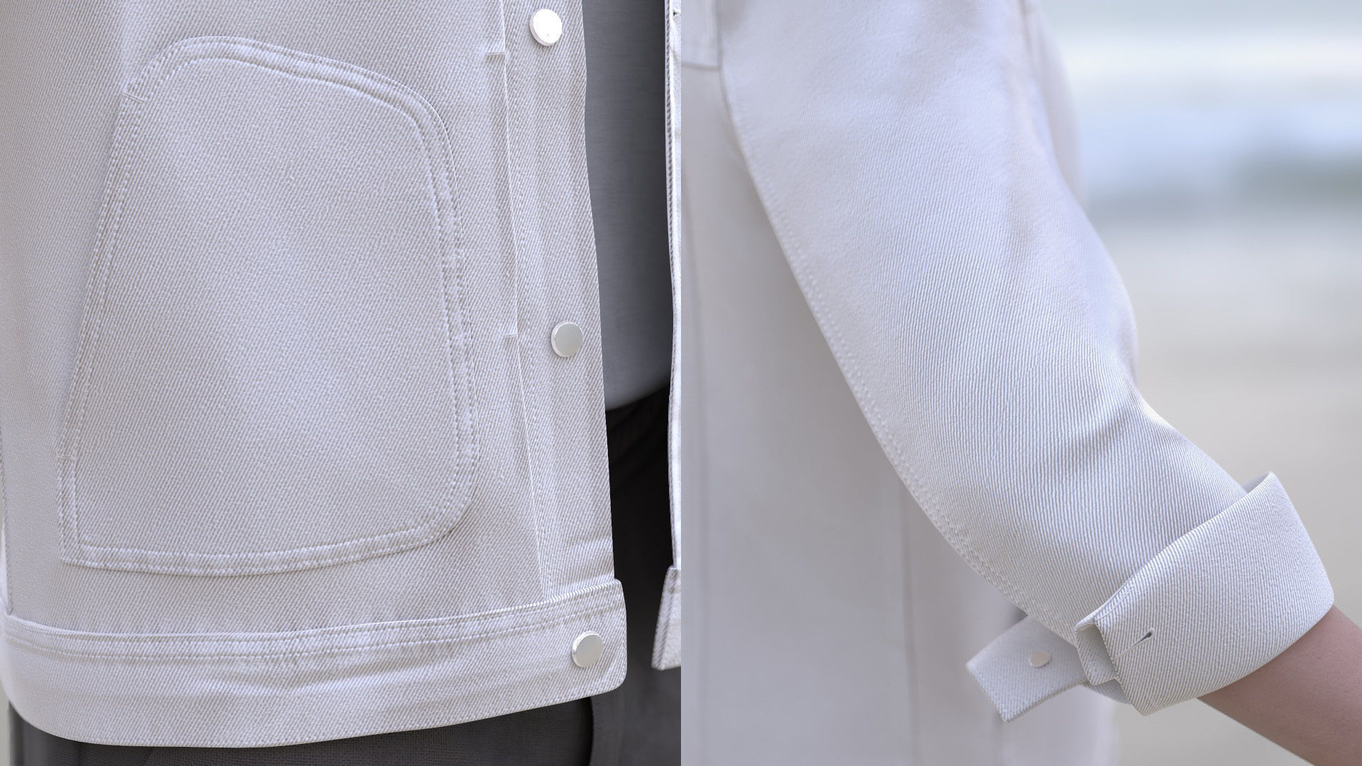 Man - Casual Outfit 10 - Modular - Rigged Low-poly 3D model_12