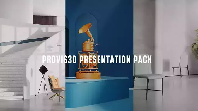 ProVis3D Presentation Pack  3D Model Collection