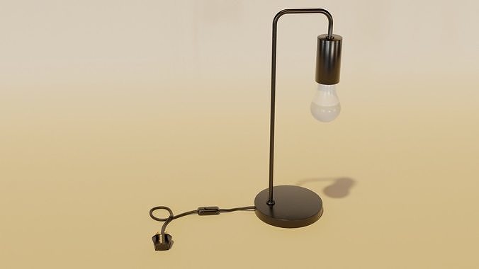 Metal Lamp 3D model