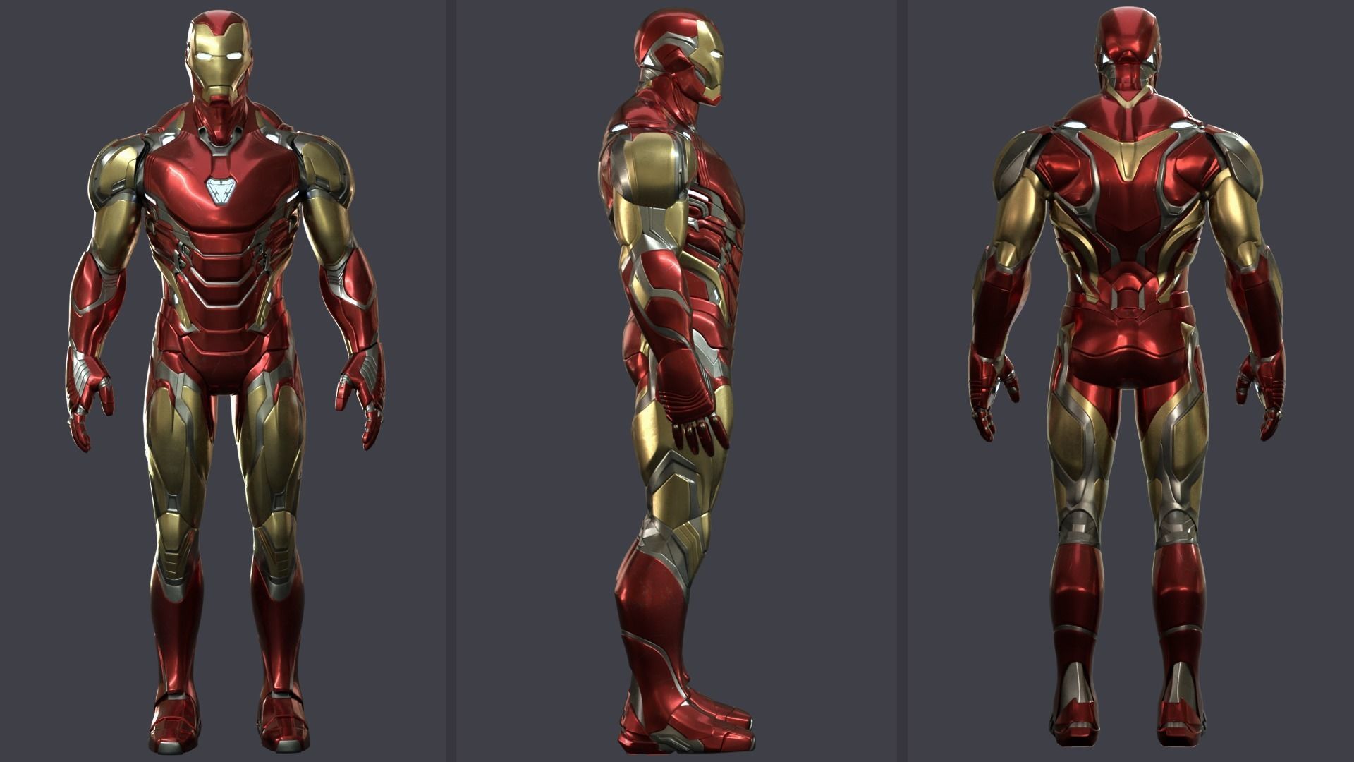 Iron Man MK 85 3D model_1