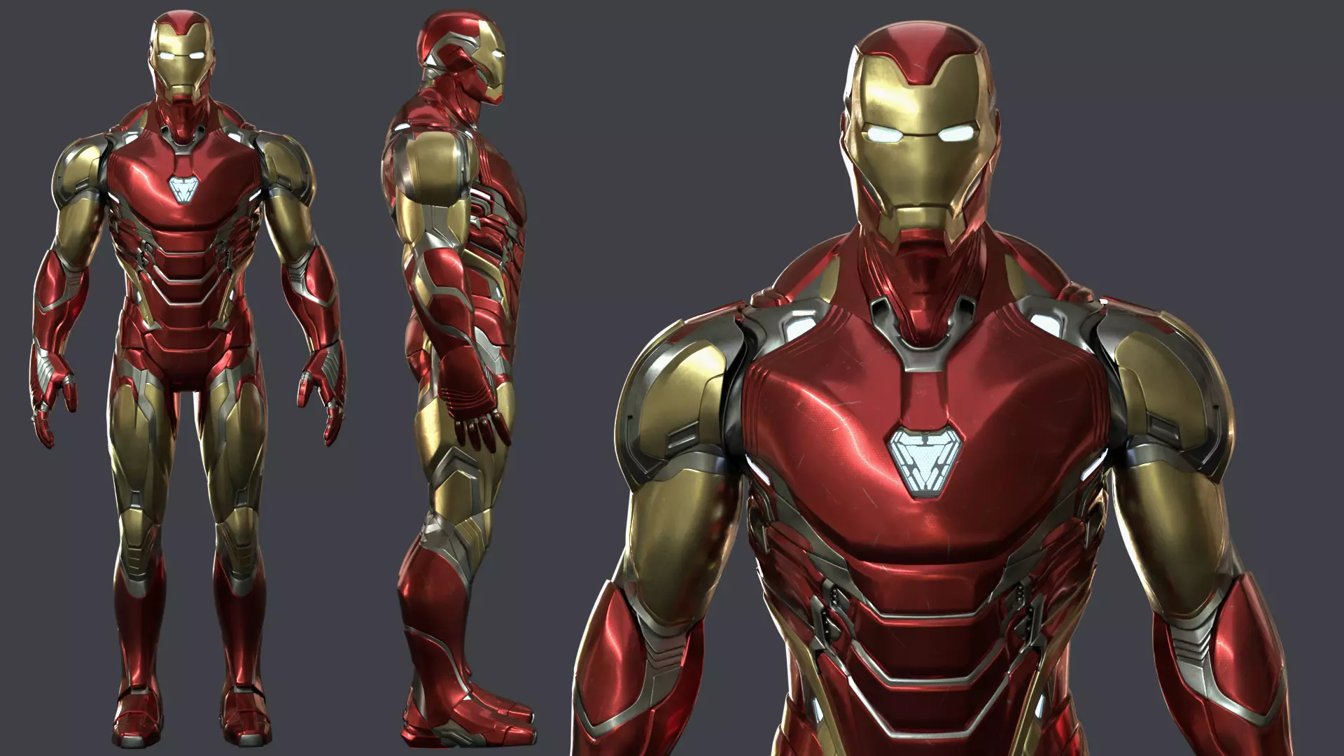Iron Man MK 85 3D model_0