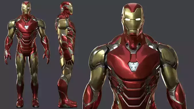 Iron Man MK 85 3D model
