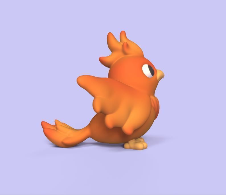 Little Phoenix 3D print model_3