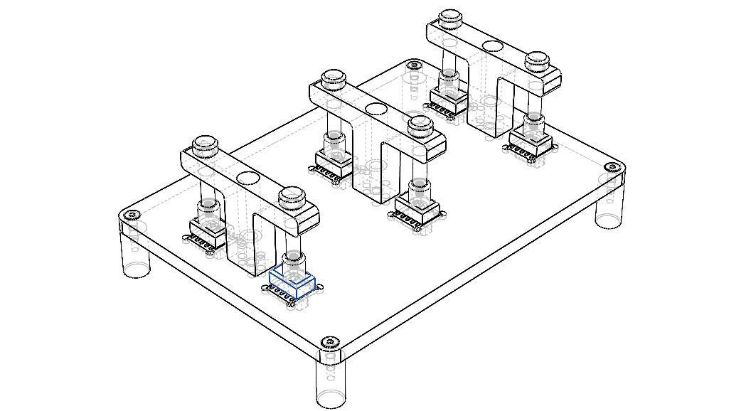 Manual Hand Soldering Jig for PCB MOD70017 3D model_2