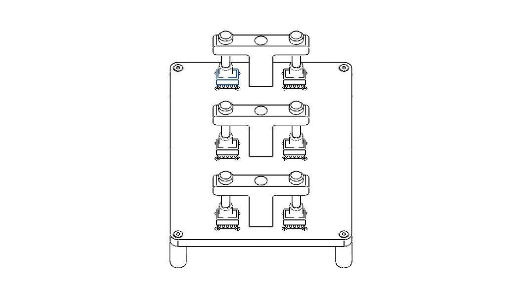 Manual Hand Soldering Jig for PCB MOD70017 3D model_13