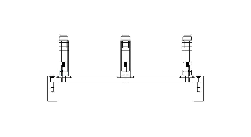 Manual Hand Soldering Jig for PCB MOD70017 3D model_9