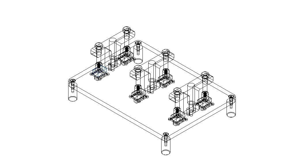 Manual Hand Soldering Jig for PCB MOD70017 3D model_12
