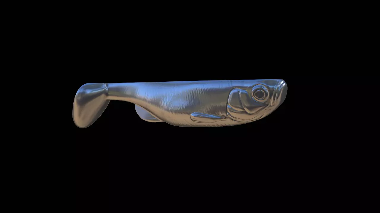 Soft bait  3D print model_0