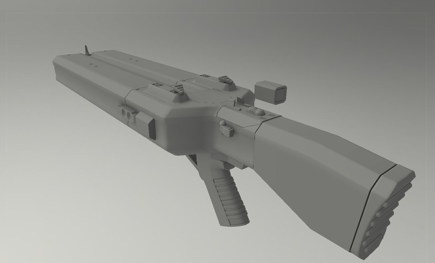 Starfield Shotgun 3D print model_2