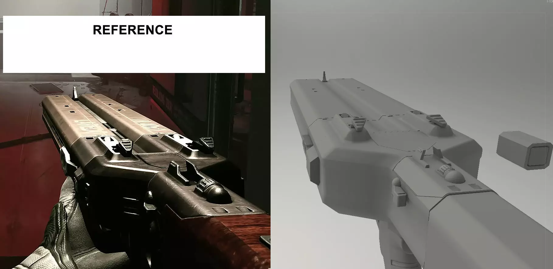 Starfield Shotgun 3D print model_0