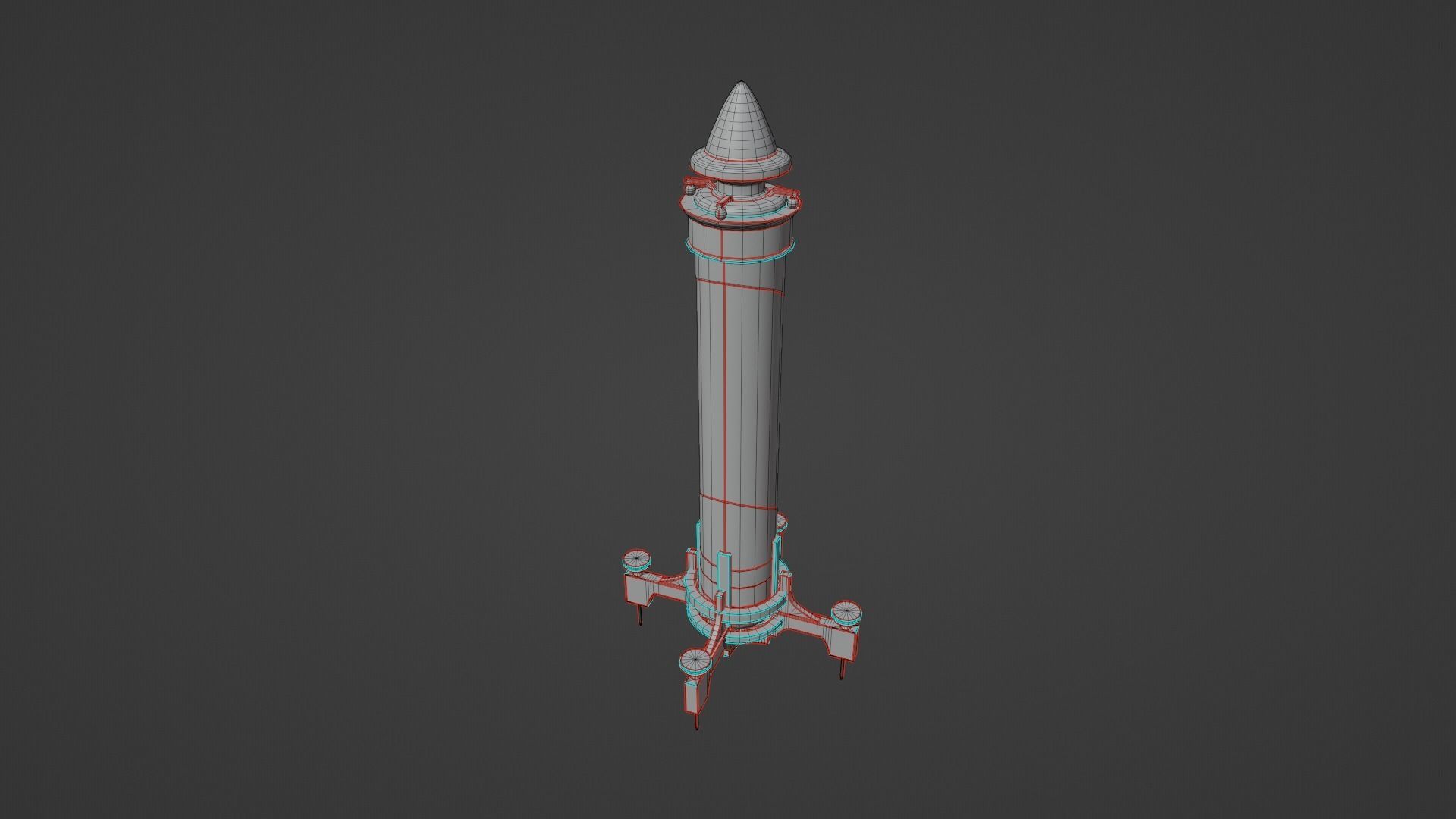 Mana potion Low-poly 3D model_15