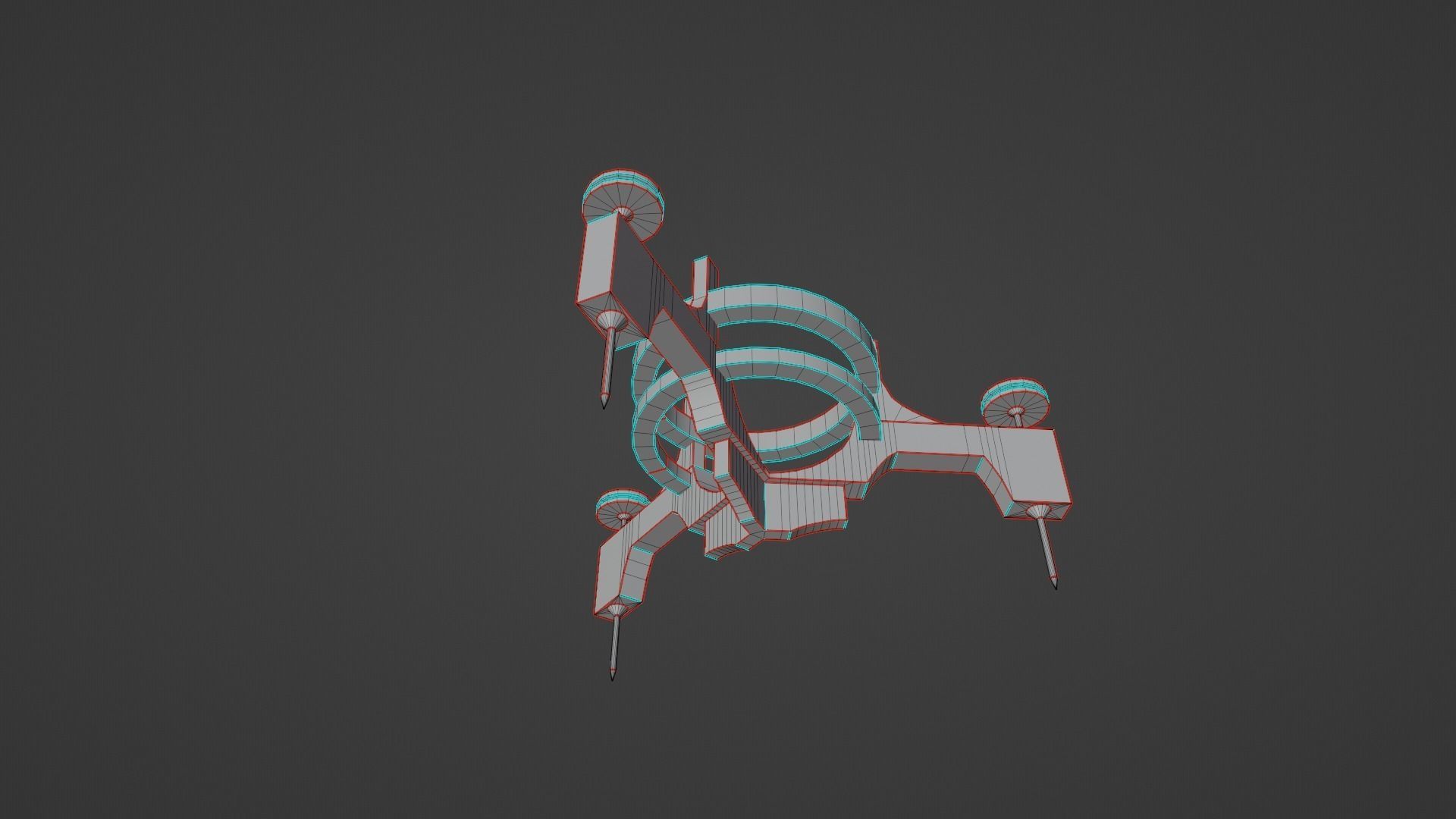 Mana potion Low-poly 3D model_22