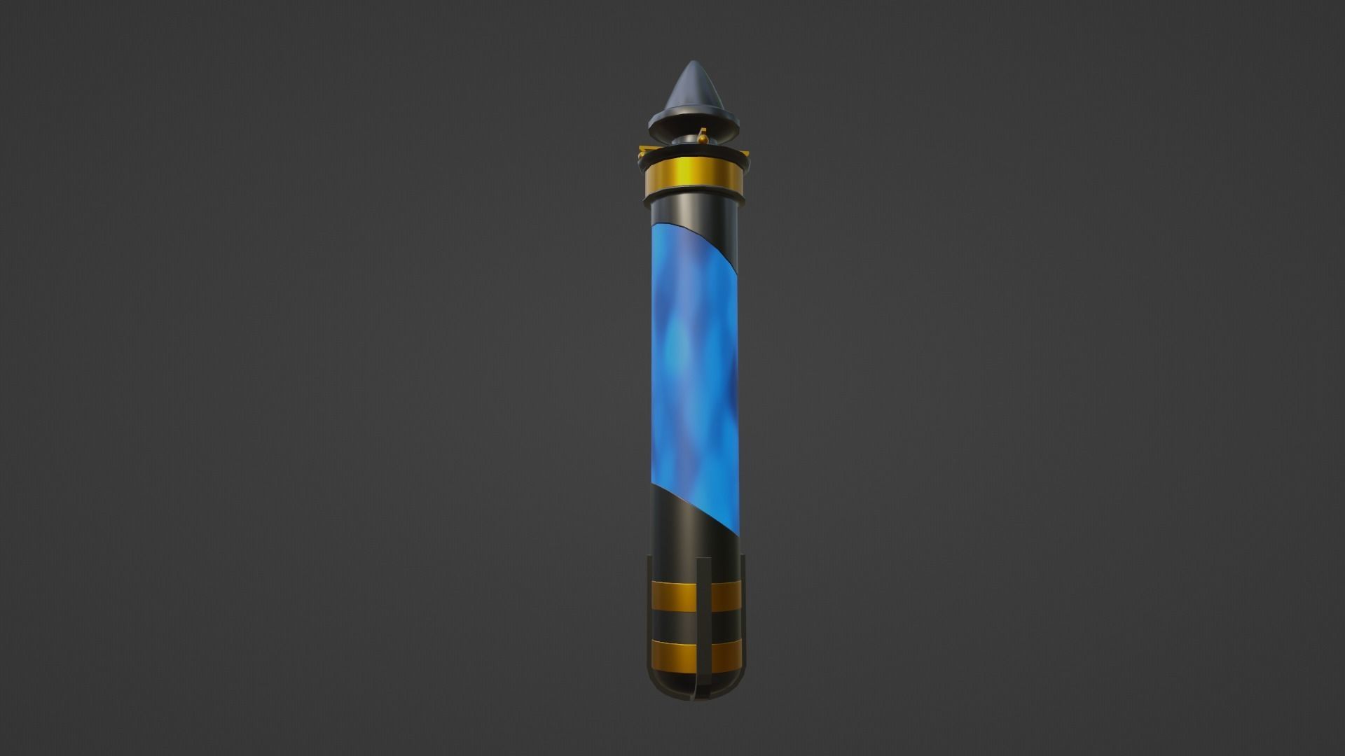 Mana potion Low-poly 3D model_8