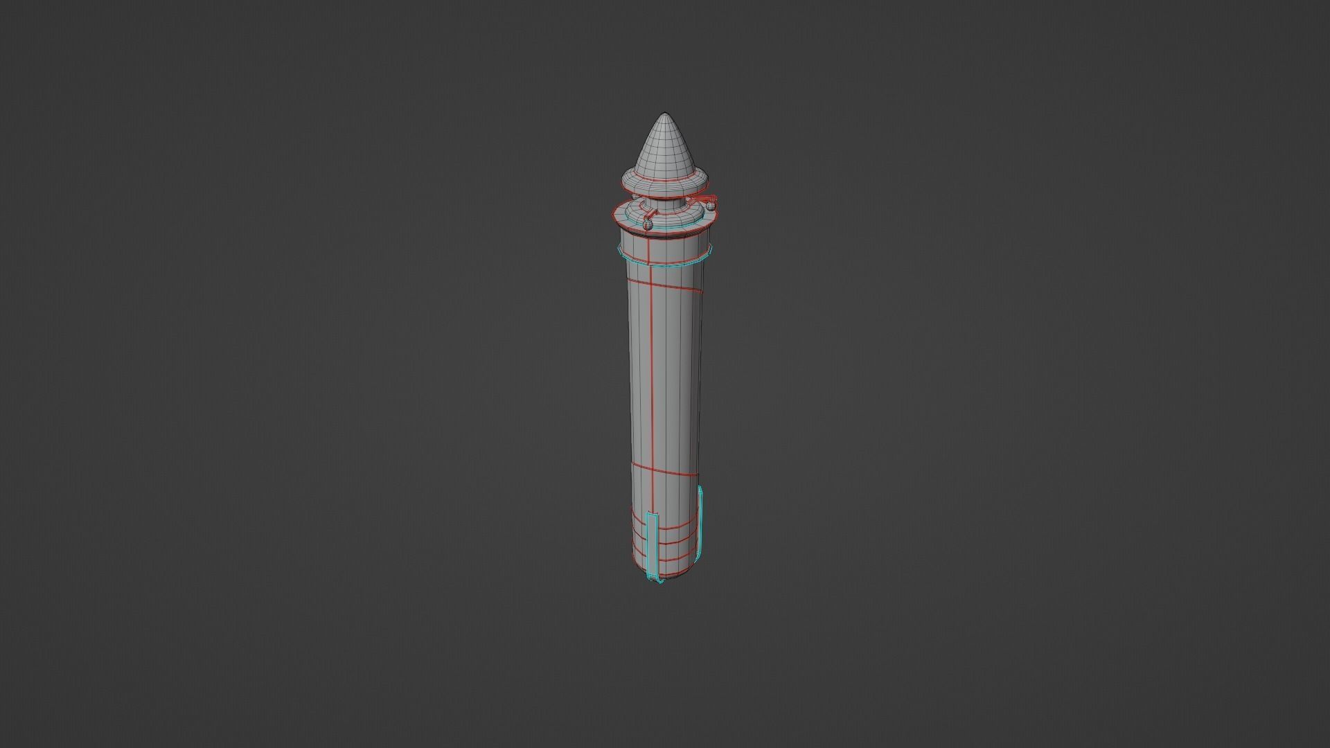 Mana potion Low-poly 3D model_17