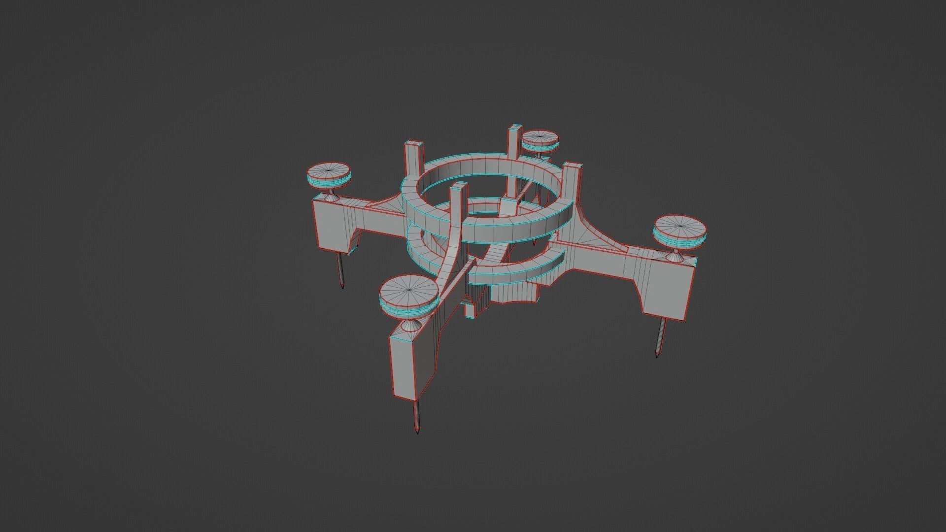 Mana potion Low-poly 3D model_23