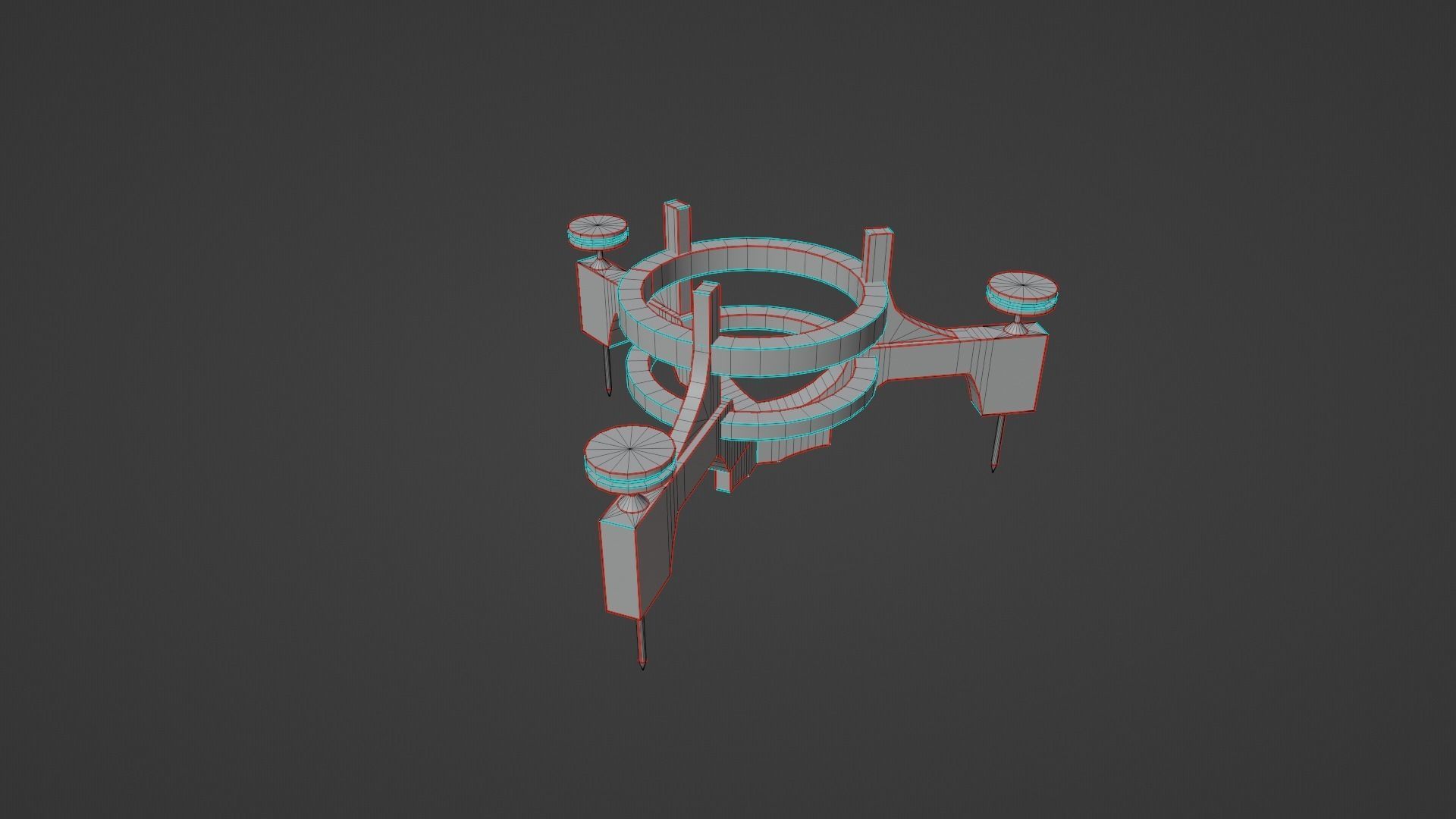 Mana potion Low-poly 3D model_21