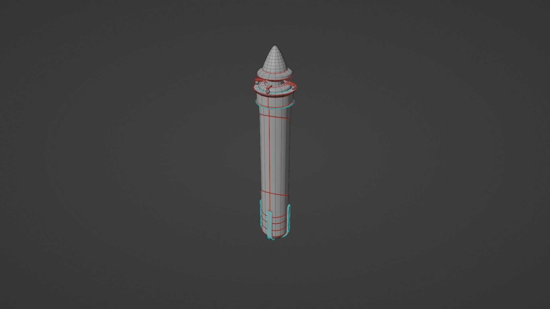 Mana potion Low-poly 3D model_19