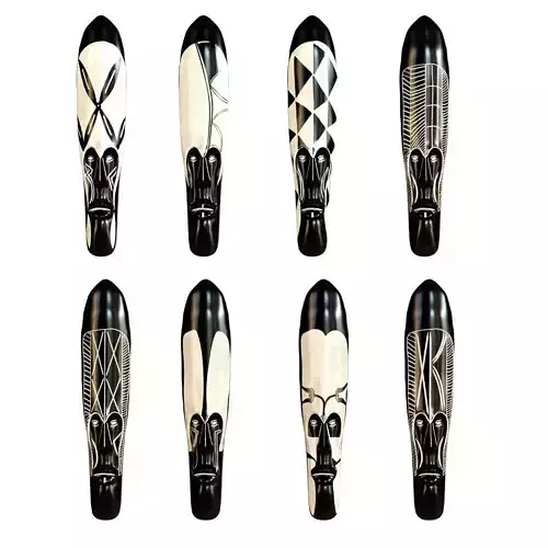 African mask Cameroon Set