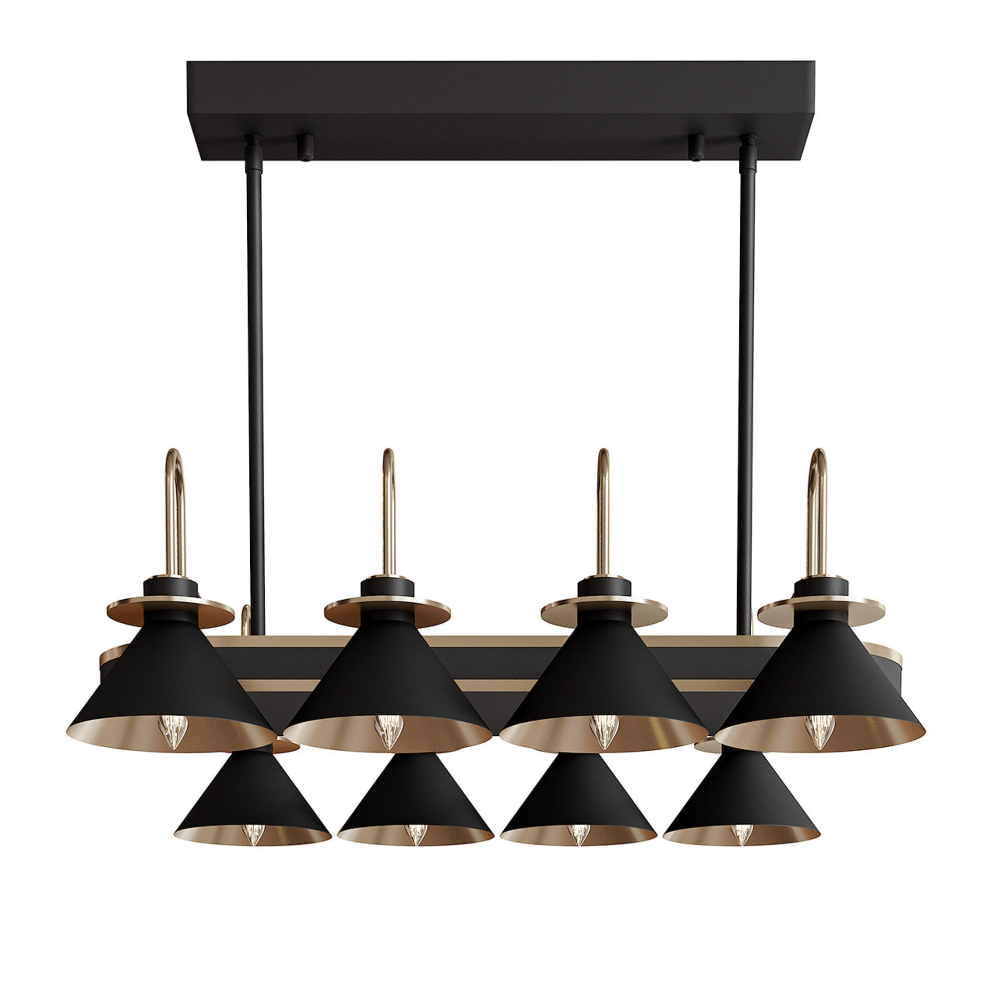 Chandelier collection 3D model_7