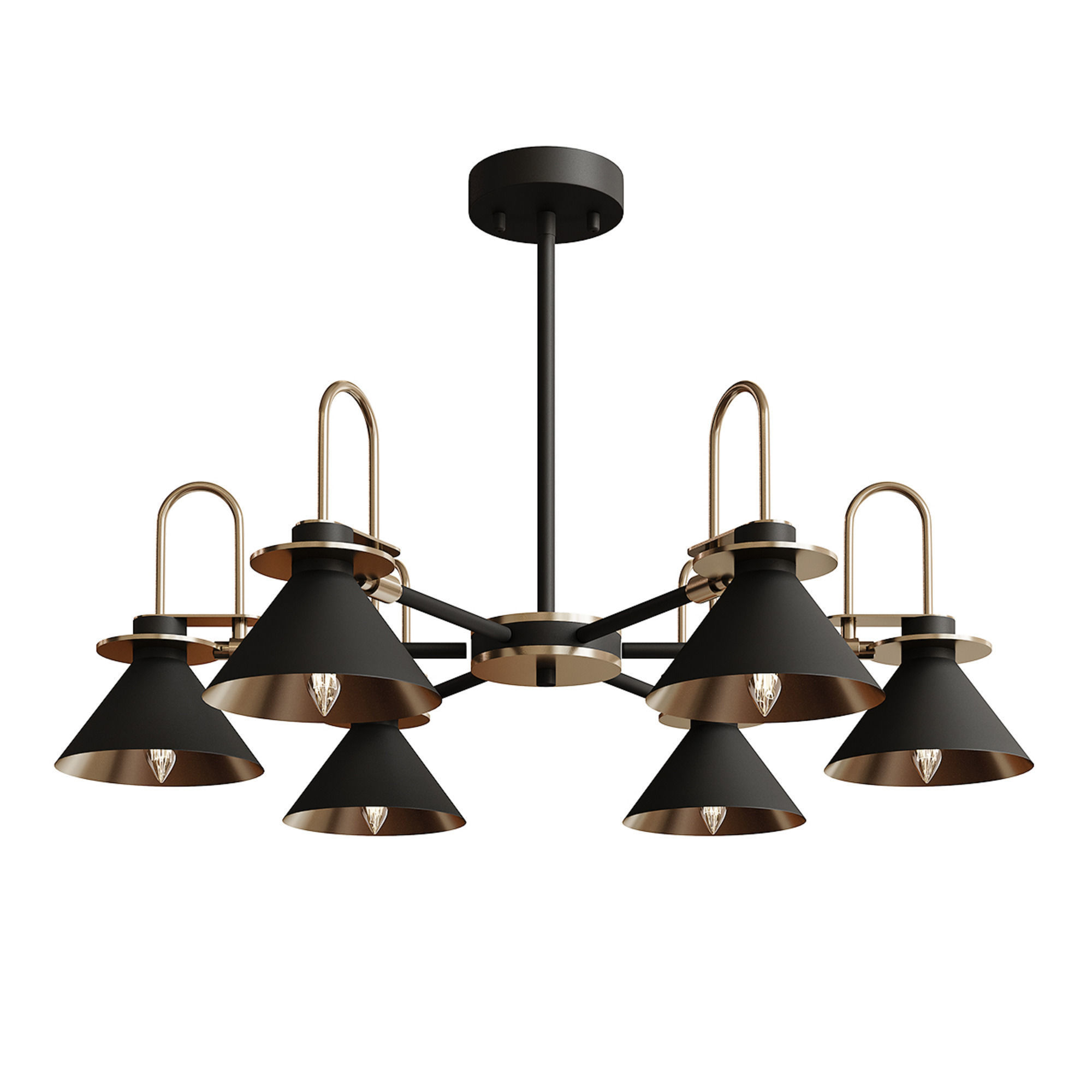 Chandelier collection 3D model_1