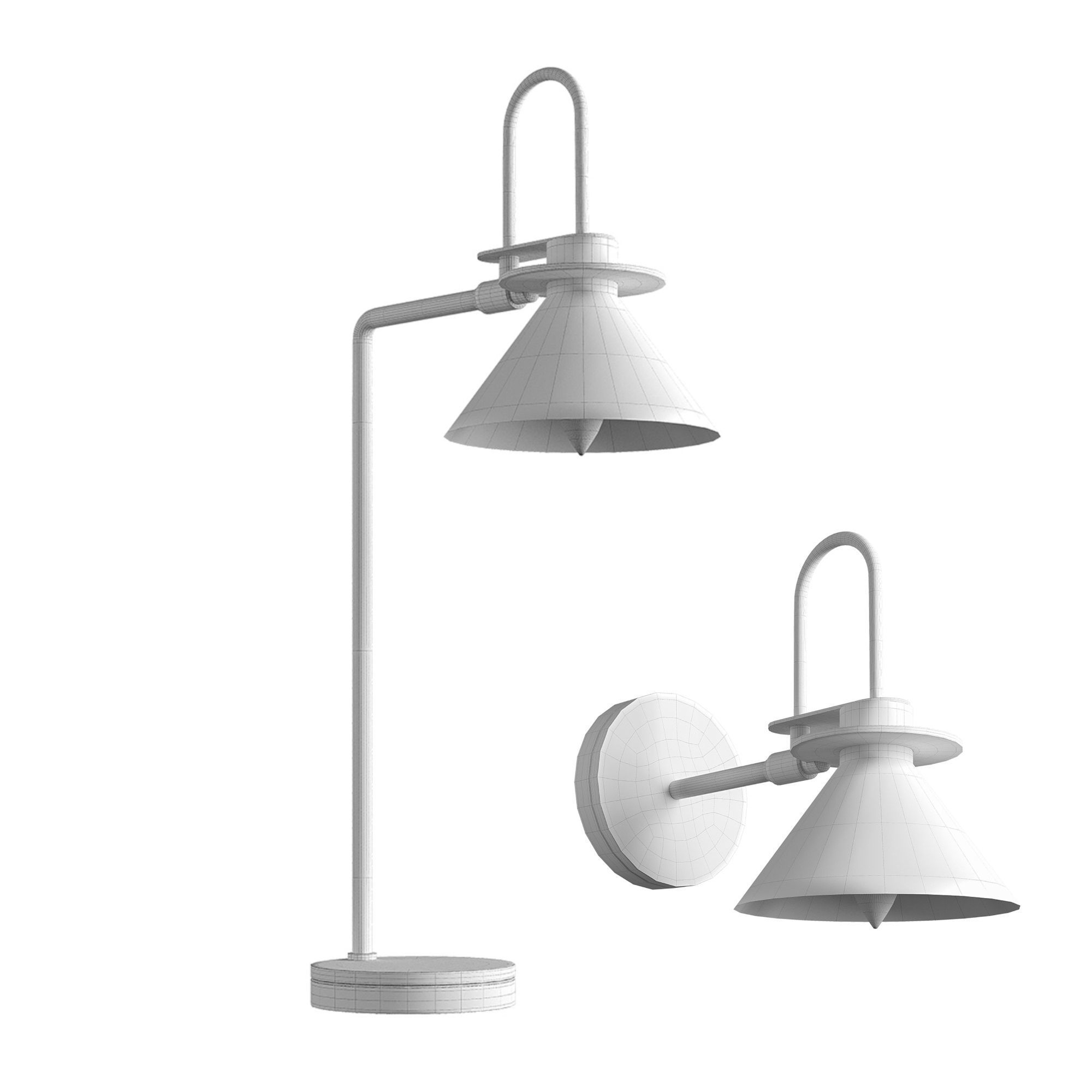 Chandelier collection 3D model_10