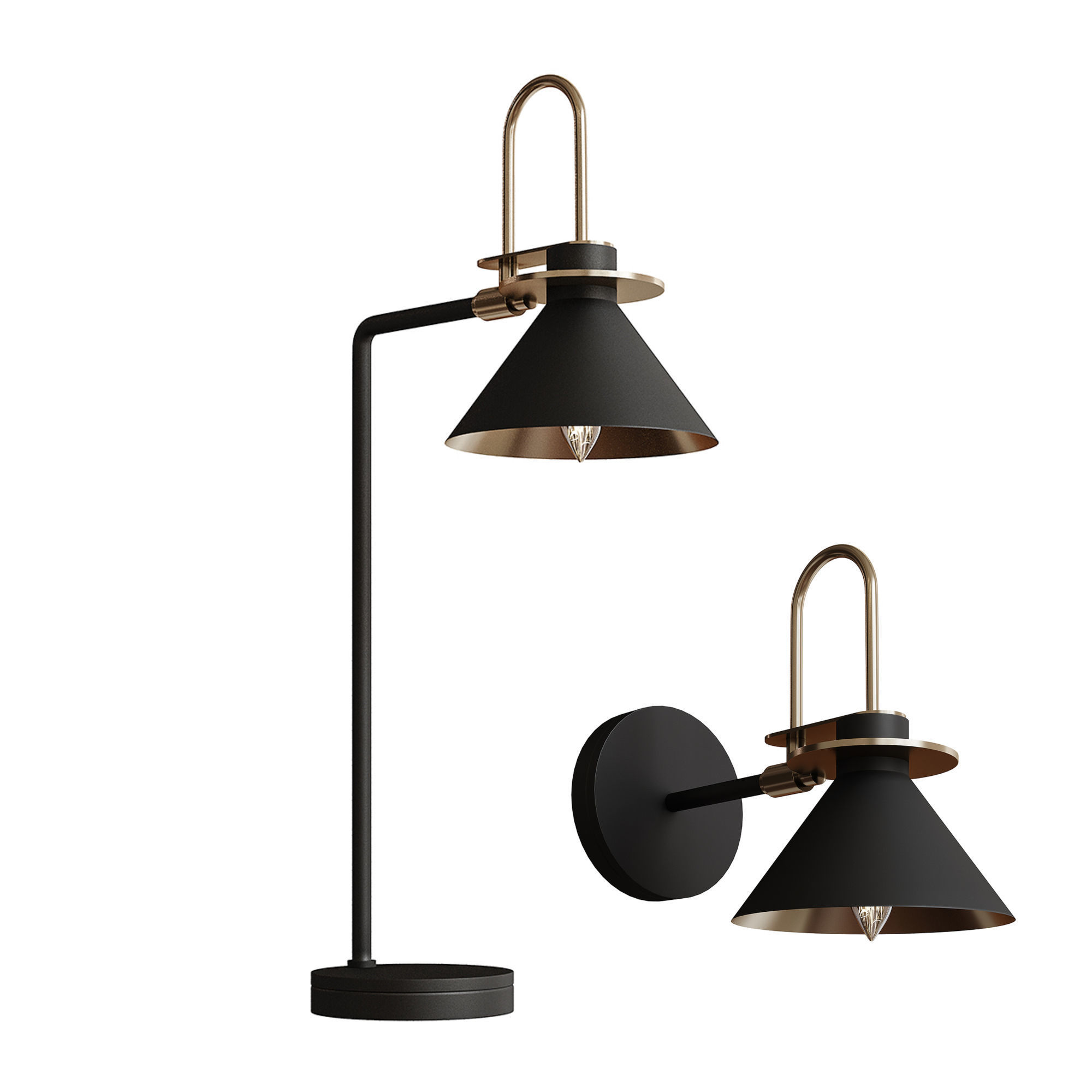 Chandelier collection 3D model_9