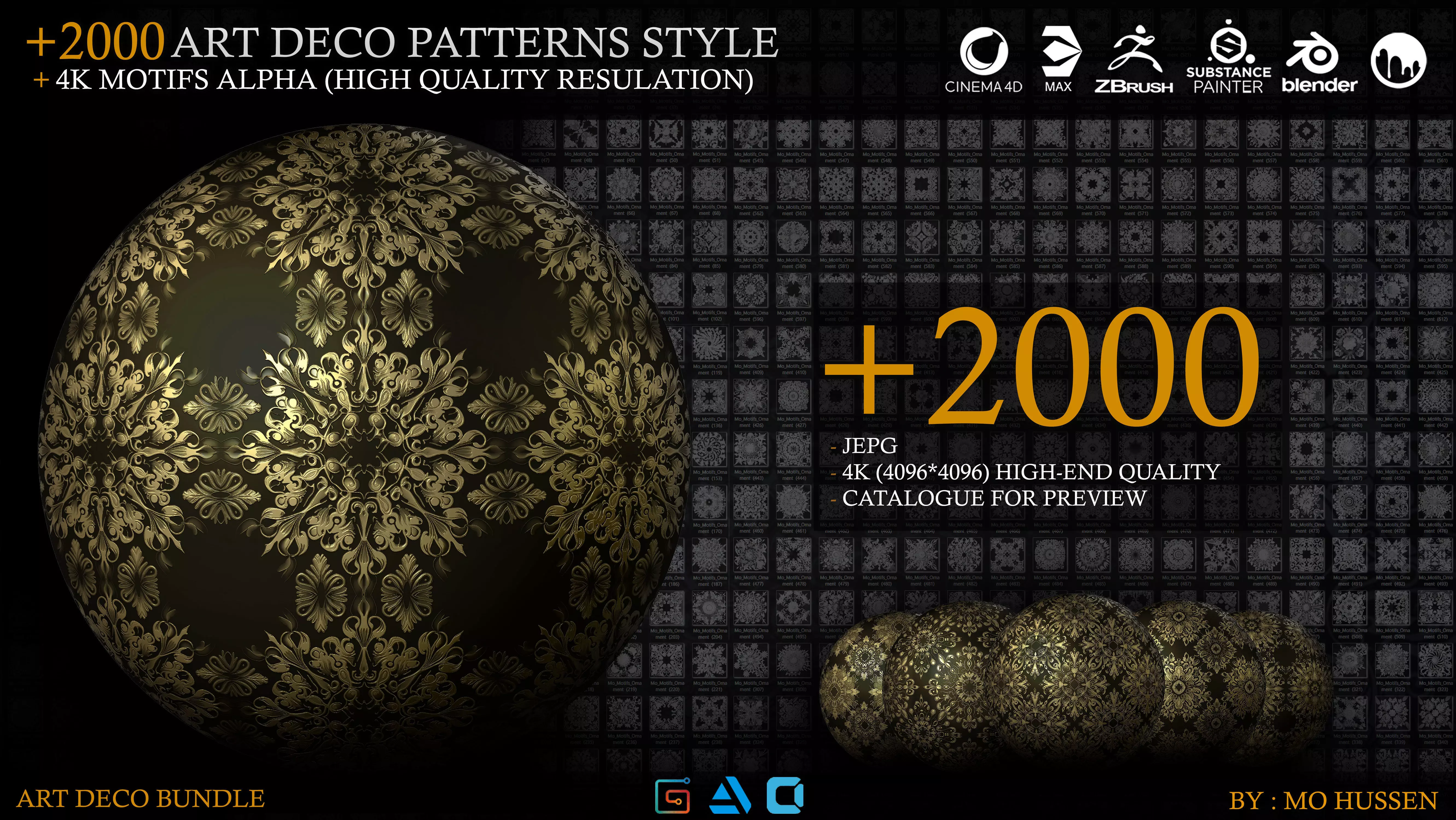 decorative ornament  3D model_0