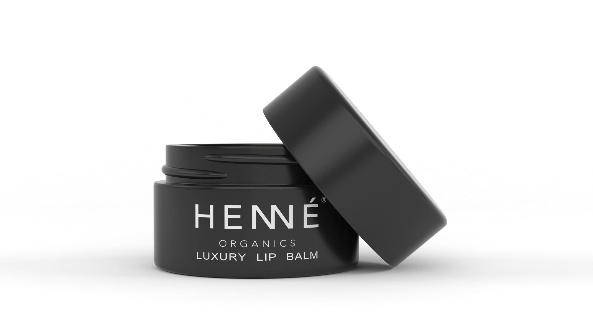 Henne Organics Lip Balm 3D model_2